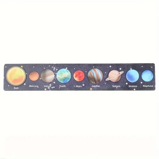 Planeten Puzzle - Interaktives Lernspiel für kleine Astronomen
