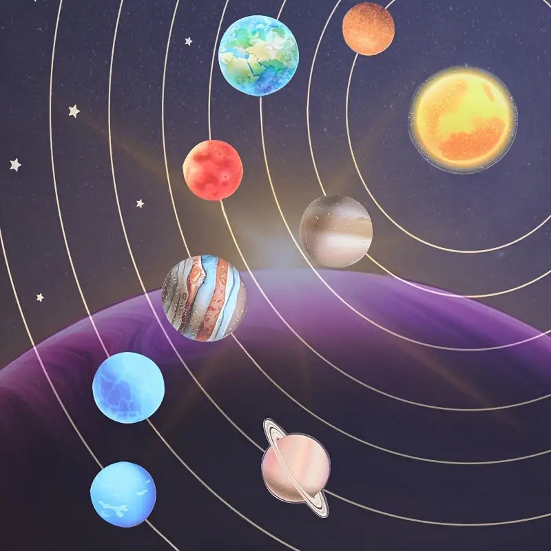 Planeten Puzzle - Interaktives Lernspiel für kleine Astronomen